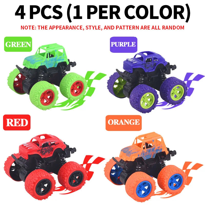 Inertial off-road vehicle toys