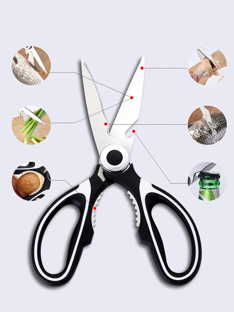 Multifunctional kitchen scissors