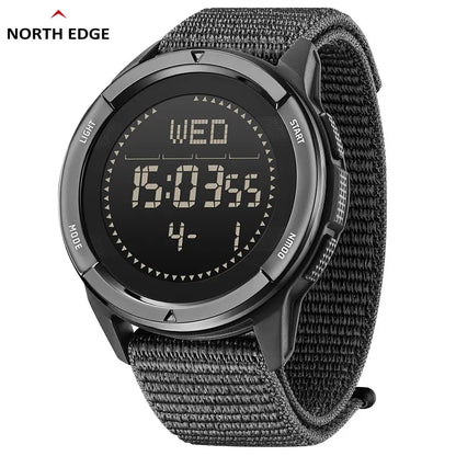 NORTH EDGE ALPS Men's Digital Carbon fiber Watch