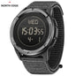 NORTH EDGE ALPS Men's Digital Carbon fiber Watch