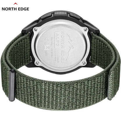 NORTH EDGE ALPS Men's Digital Carbon fiber Watch