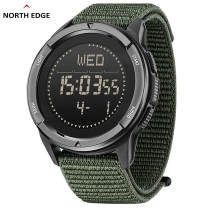 NORTH EDGE ALPS Men's Digital Carbon fiber Watch