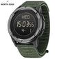 NORTH EDGE ALPS Men's Digital Carbon fiber Watch