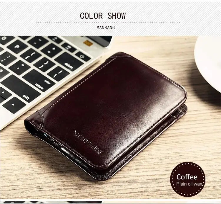 ManBang Classic Leather  Wallet