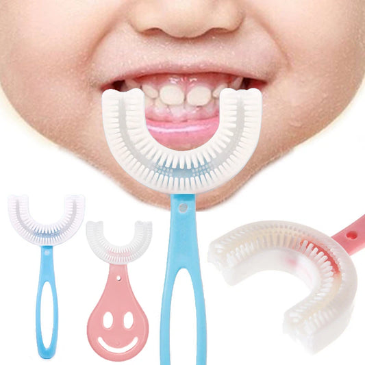 Children 360 Degree U-shaped Child Toothbrush