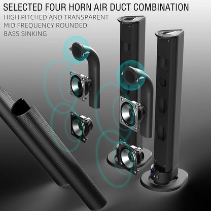 FM Soundbar TV Bluetooth Speakers