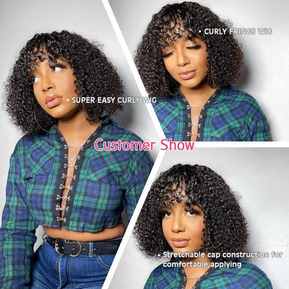 Jerry Curly Human Hair Wigs