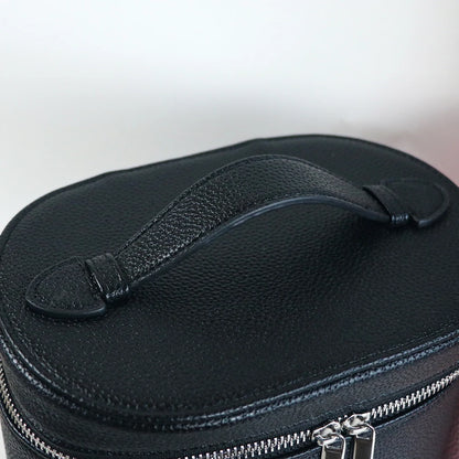 Large-capacity PU leather cosmetic box