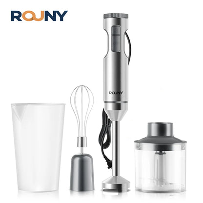 ROUNY 4-in-1 Hand Immersion Blender 1000W