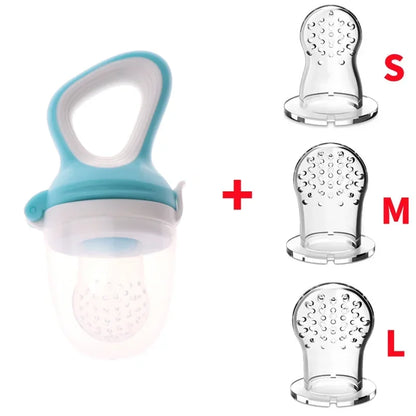 5 in 1 Baby Fruit Feeder with Nipple Set