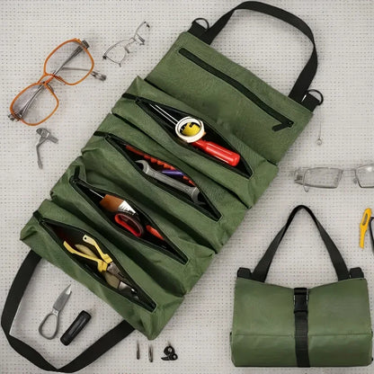 Heavy-Duty Roll-Up Oxford Tool Bag
