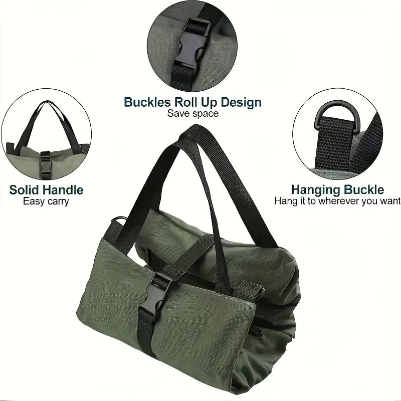 Heavy-Duty Roll-Up Oxford Tool Bag