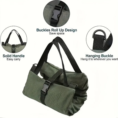 Heavy-Duty Roll-Up Oxford Tool Bag