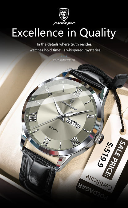 POEDAGAR Luxury Watch