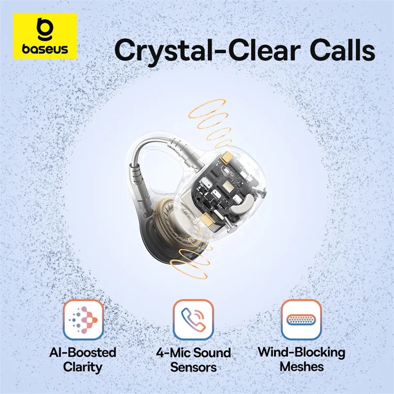 Baseus BC1 Ear Clip Earbuds