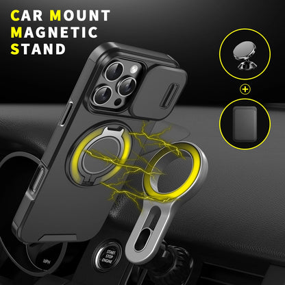 Luxury Magnetic  Armor Case For iPhone