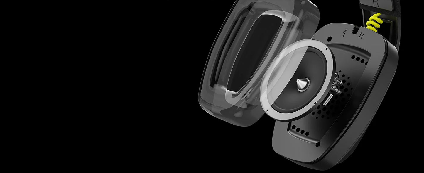 BINNUNE BW06 2.4GHz Wireless Gaming Headset with Mic