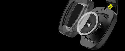 BINNUNE BW06 2.4GHz Wireless Gaming Headset with Mic