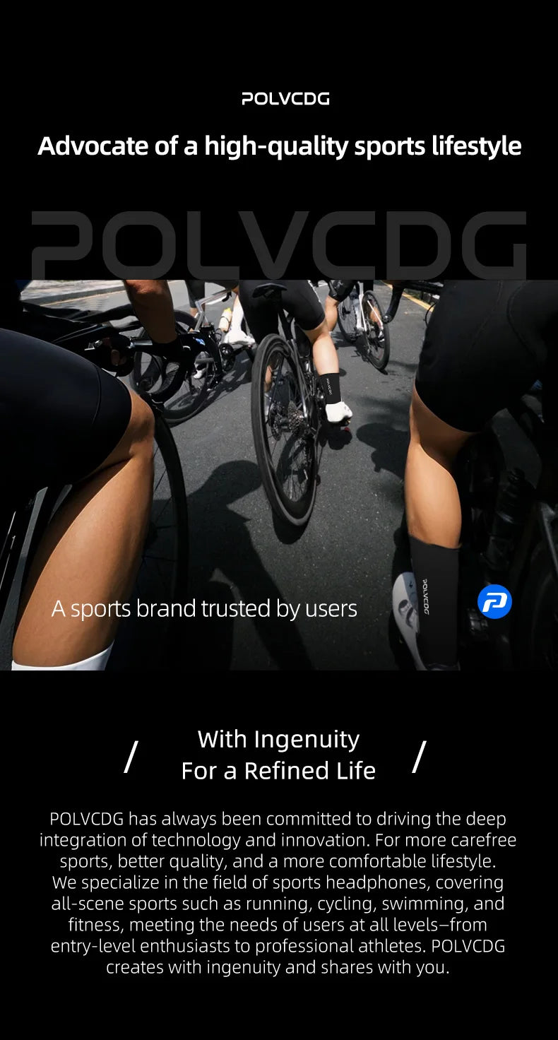 POLVCDG X1pro Bone Conduction Earphones