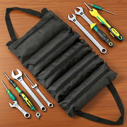Heavy-Duty Roll-Up Oxford Tool Bag