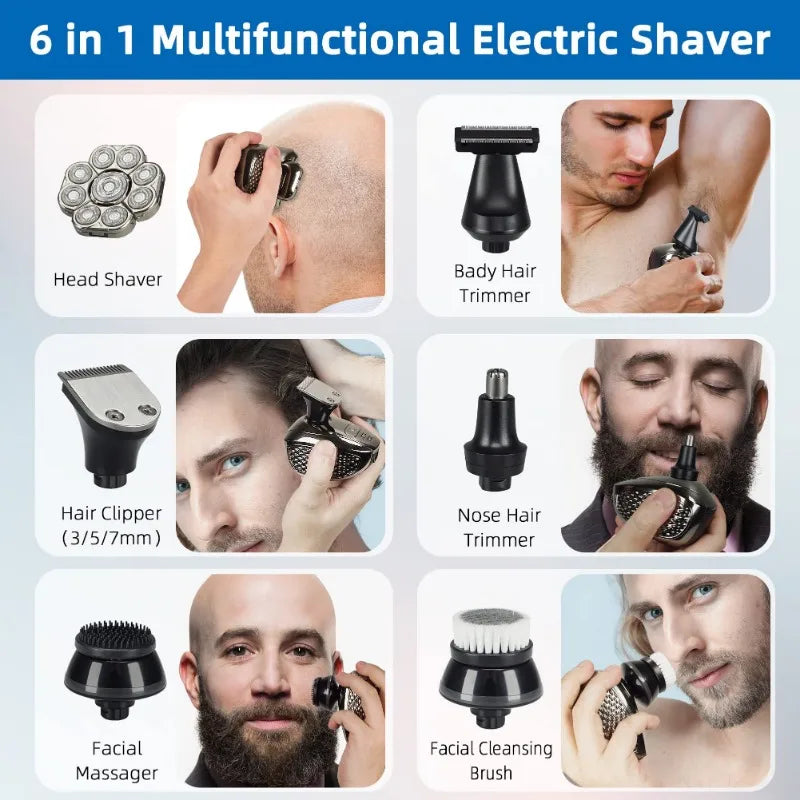4D Head Shavers for Bald Men