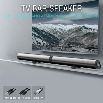 FM Soundbar TV Bluetooth Speakers