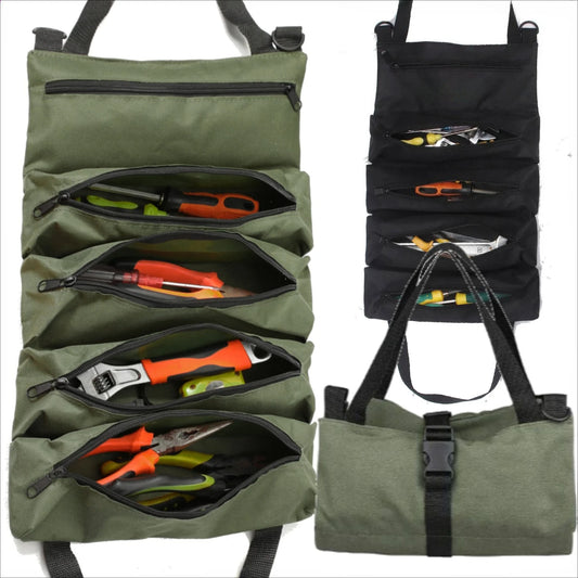 Heavy-Duty Roll-Up Oxford Tool Bag