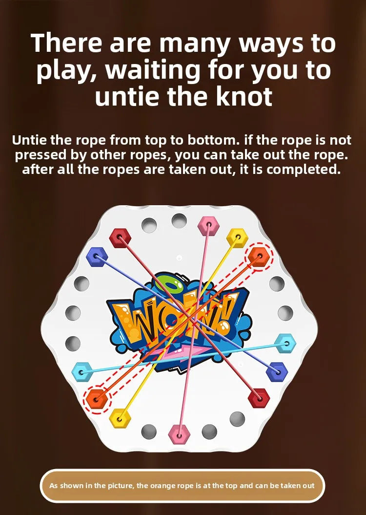 Kids Rope Knots Puzzle