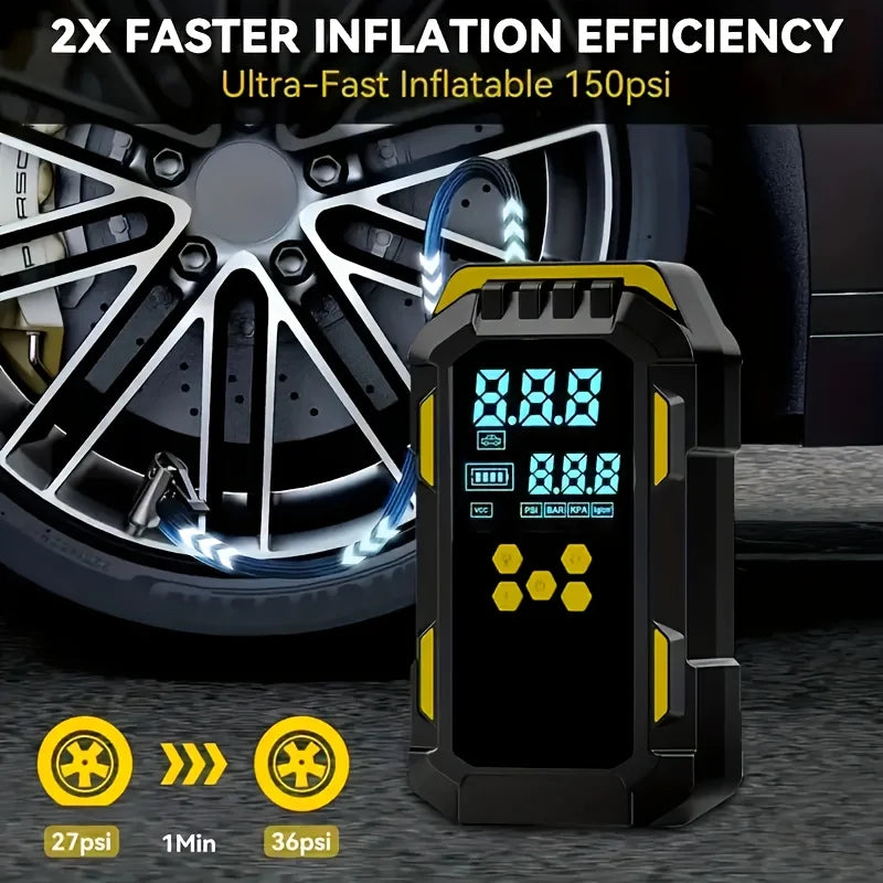 Car Jump Starter & Tire Air Compressor