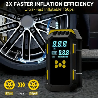 Car Jump Starter & Tire Air Compressor