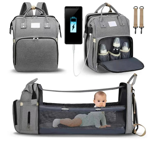 Folding mommy bag