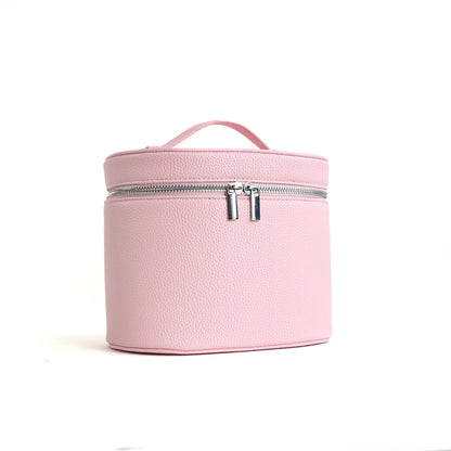 Large-capacity PU leather cosmetic box