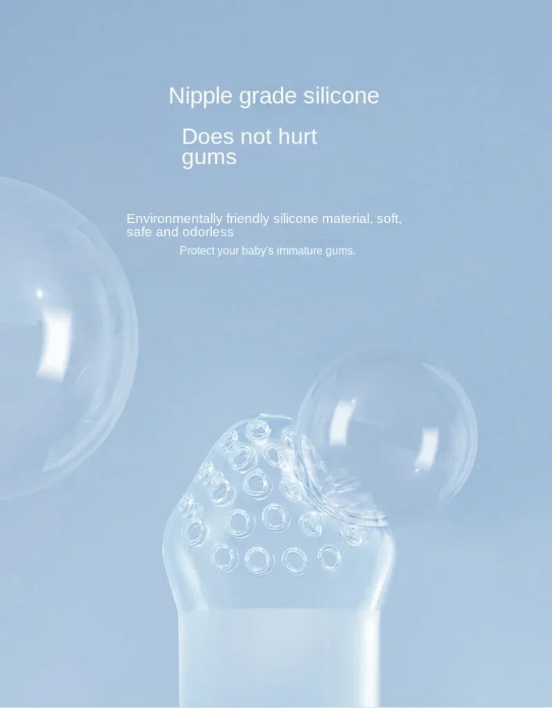 5 in 1 Baby Fruit Feeder with Nipple Set