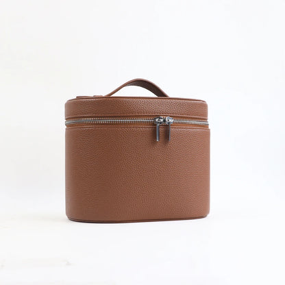 Large-capacity PU leather cosmetic box