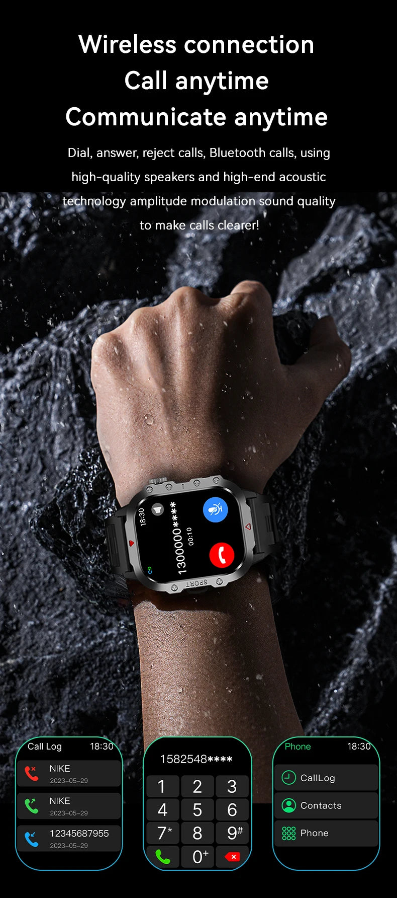 LAXASFIT H11 Smart Watch