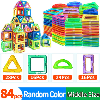 Magnetic Building Blocks DIY Magnets Toys