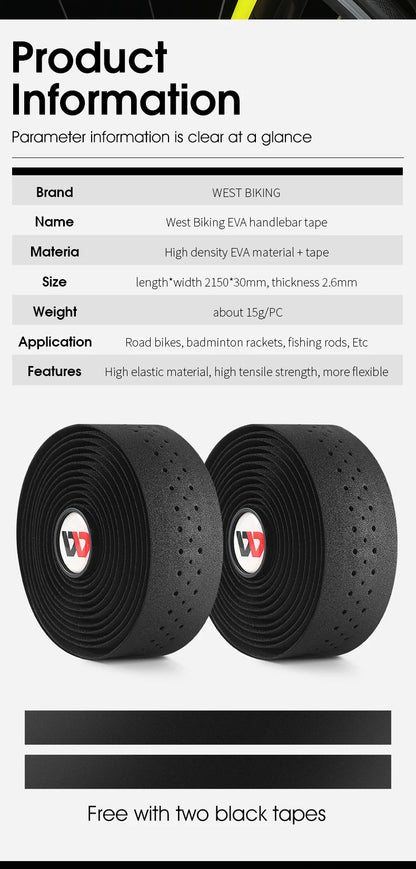 WEST BIKING EVA Bicycle Handlebar Tape