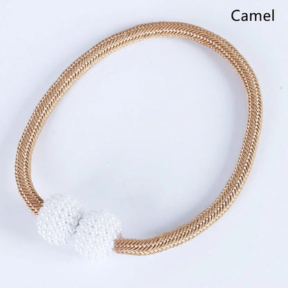 1/2PCS Pearl Magnetic Curtain Clip