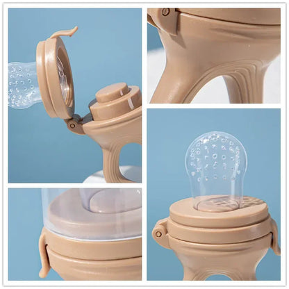 5 in 1 Baby Fruit Feeder with Nipple Set
