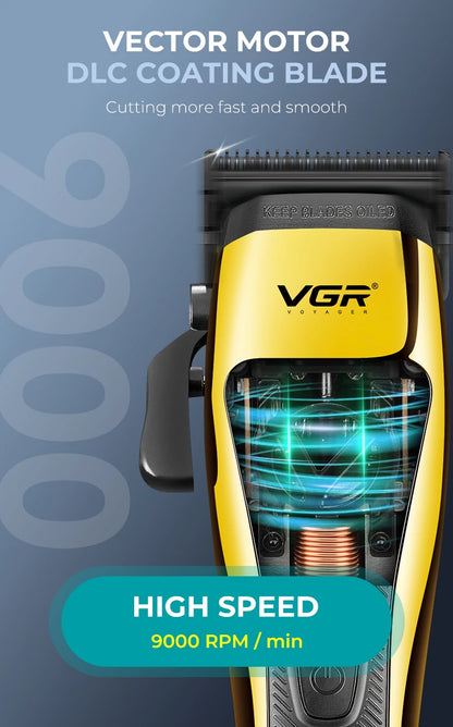VGR Hair Clipper Professional Hair Trimmer