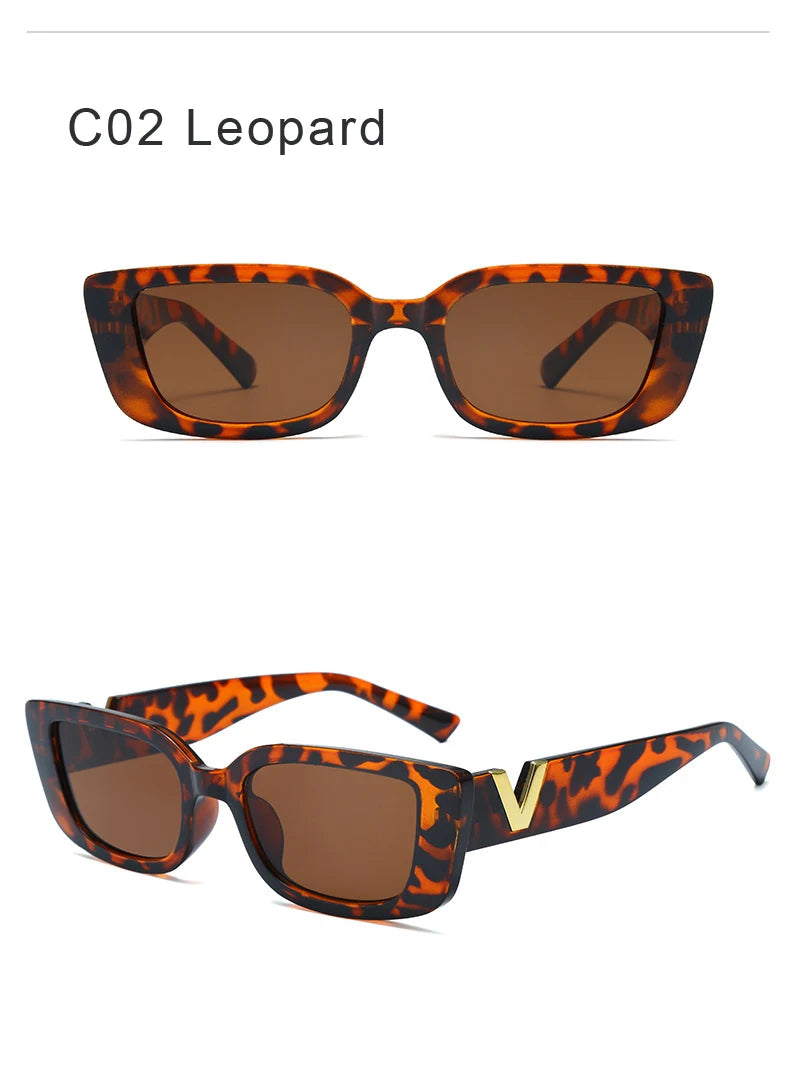 Ah-Mee Fashion Rectangle Sunglasses