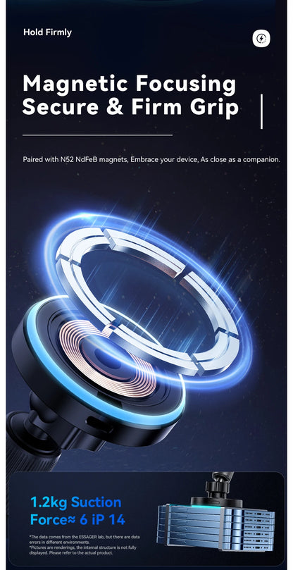 Magnetic Wireless Car Phone Holder