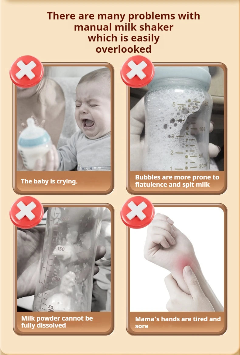 Electric Milk Bottle Shaker