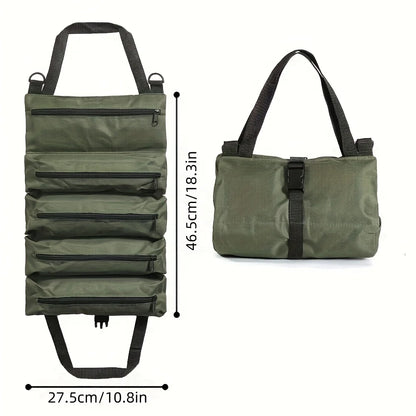 Heavy-Duty Roll-Up Oxford Tool Bag