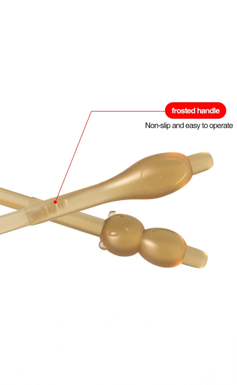 MAMIJOY 3-In-1 Baby Silicone Tongue Brush
