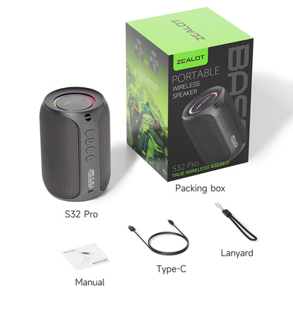 Zealot-S32PRO Powerful Bluetooth Speaker