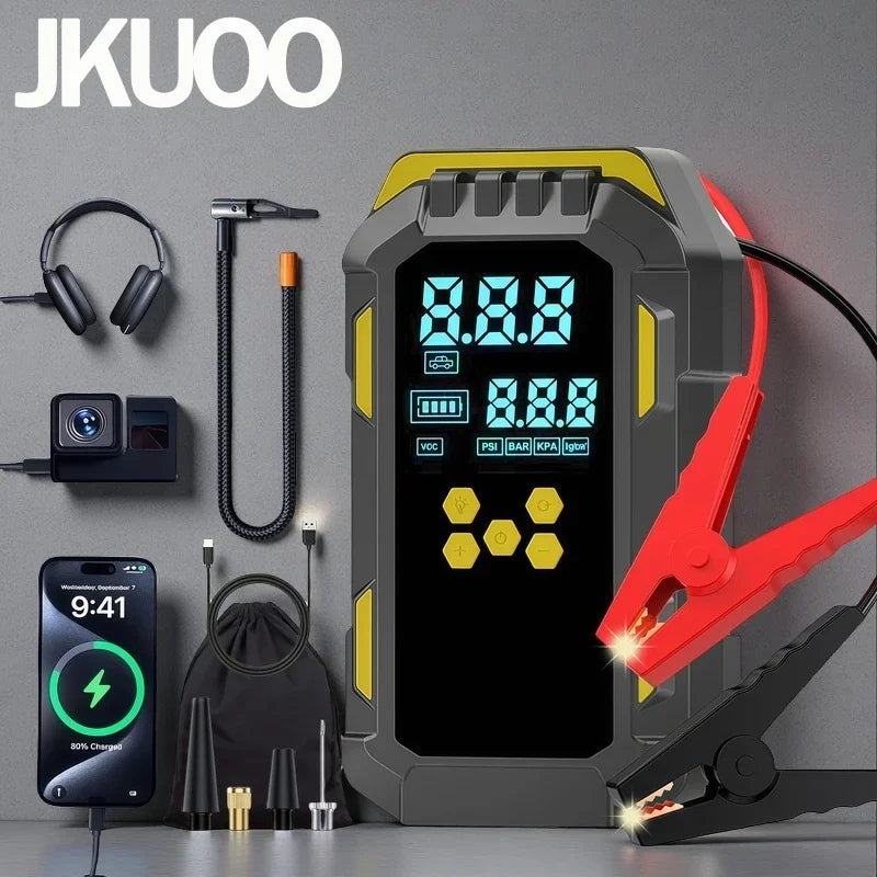 Car Jump Starter & Tire Air Compressor