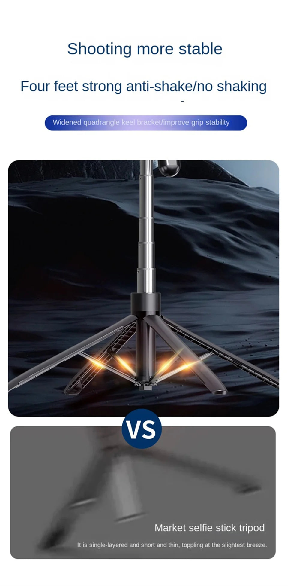 COOL DIER Tripod for Smartphone Camera