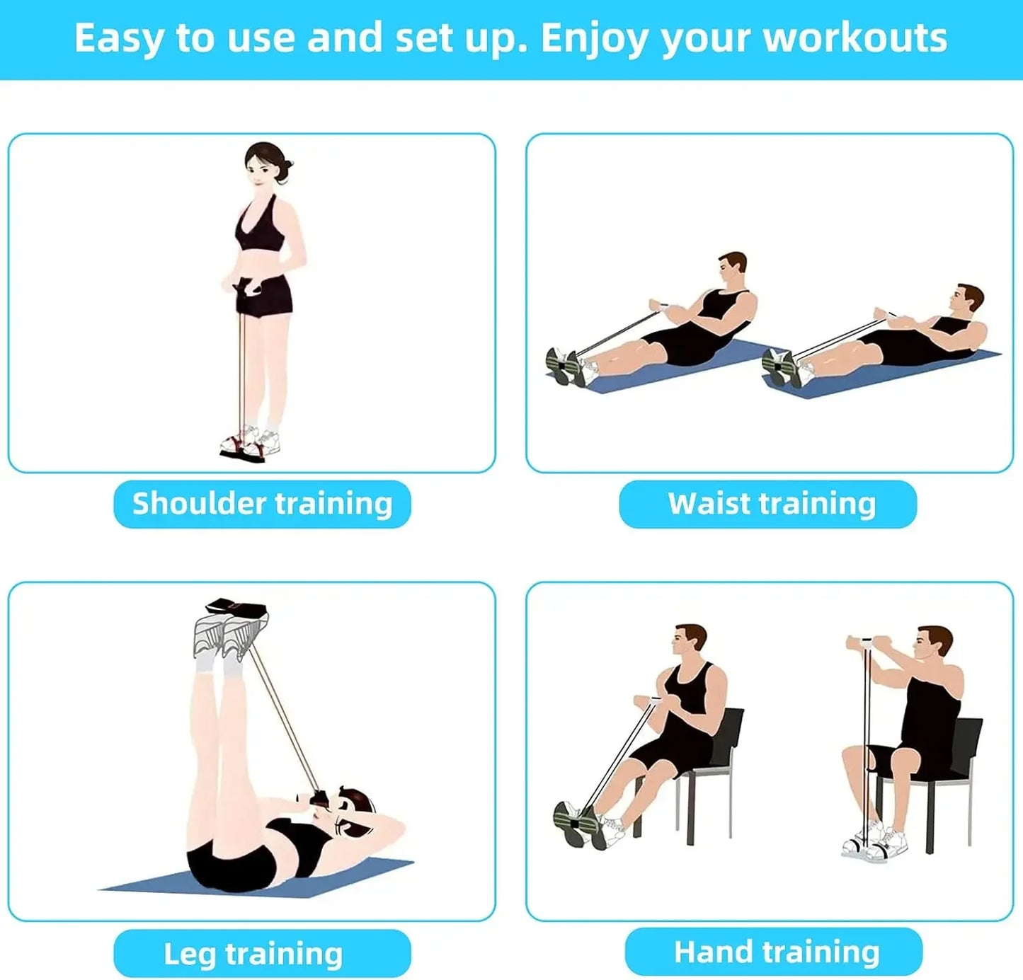 4-Level Resistance Band