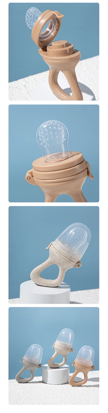 5 in 1 Baby Fruit Feeder with Nipple Set